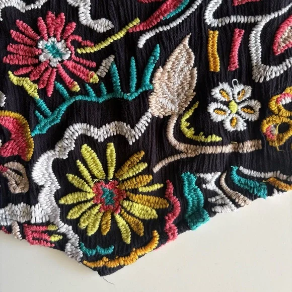 Idyllwind Women's Floral Haze Halter Crinkle Top Size Small - Picture 6 of 9